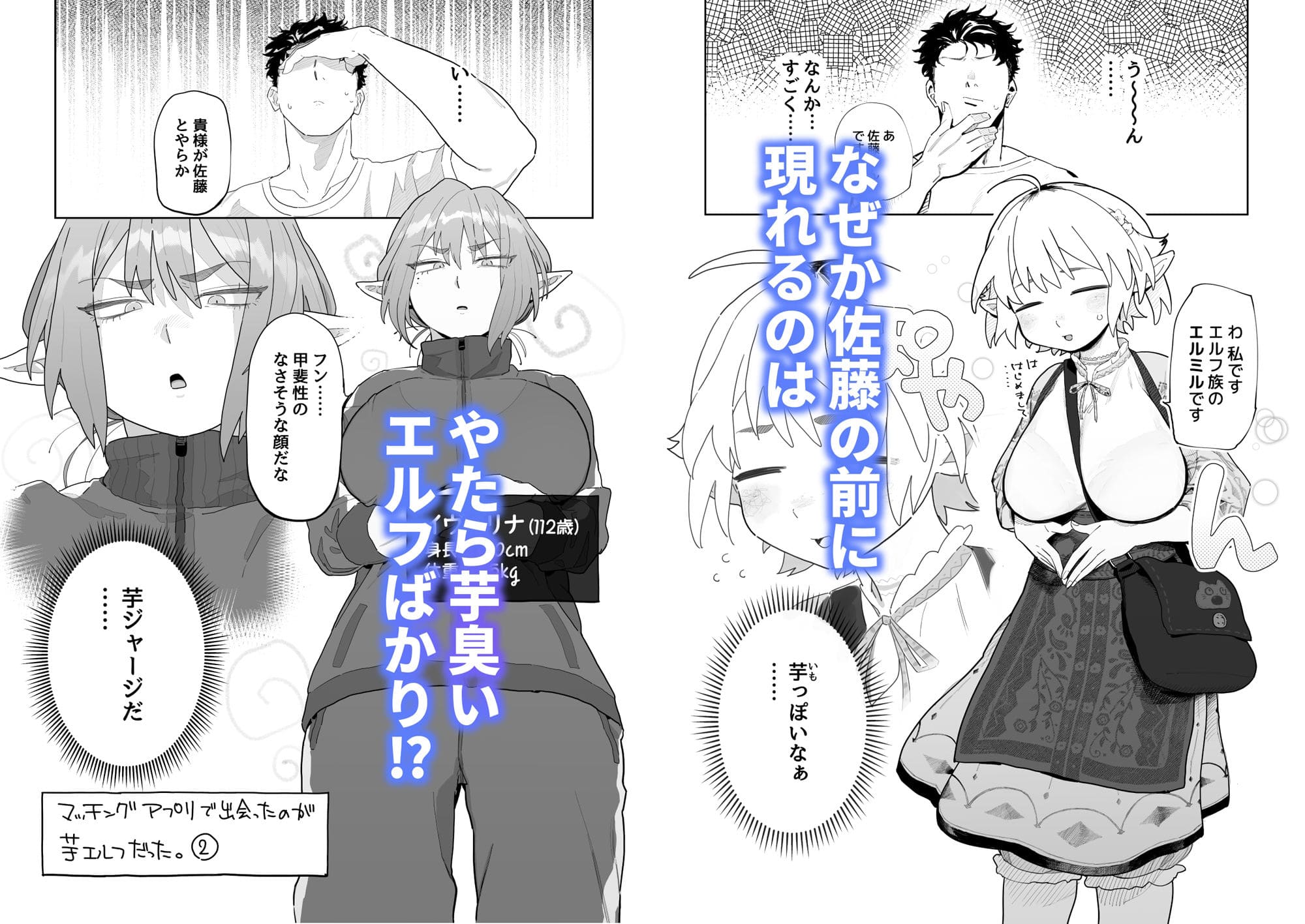 芋臭いエルフ